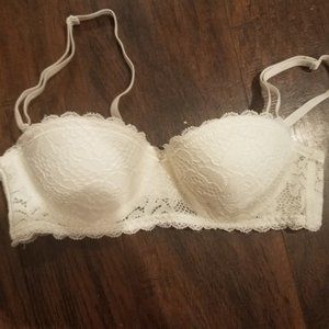 White Lace Strapless Convertible Bra Target